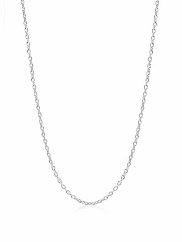 Nialaya Men's Necklace Men's Stainless Steel Cable Chain